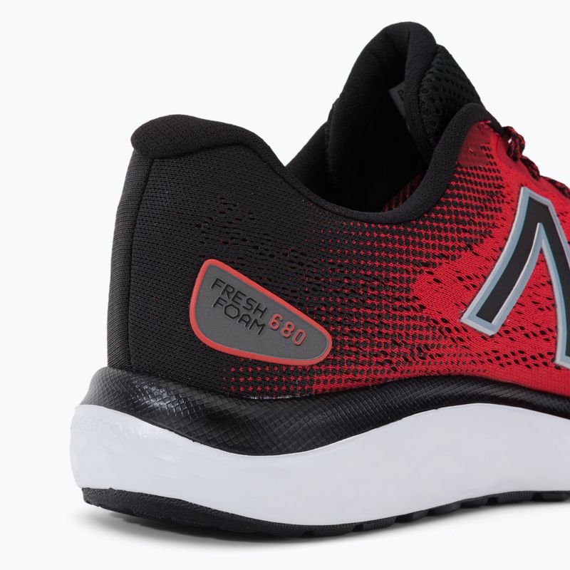 New Balance pánska bežecká obuv W680V7 červená NBM680C 8