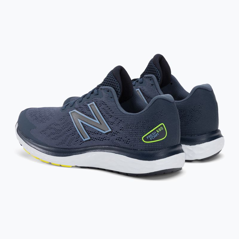 New Balance pánska bežecká obuv W680V7 navy blue NBM680C 3