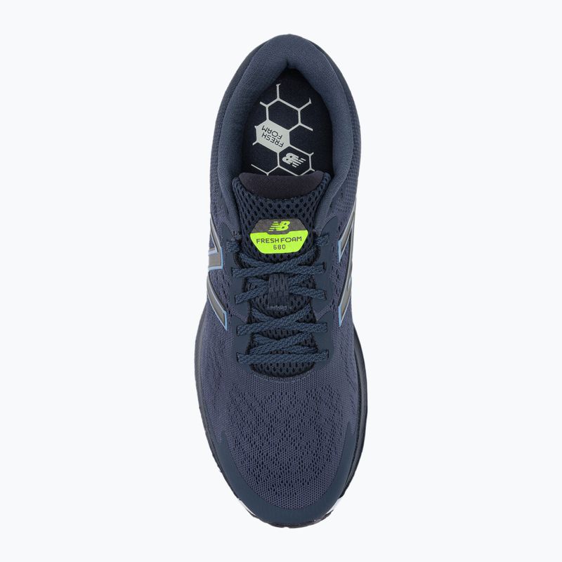 New Balance pánska bežecká obuv W680V7 navy blue NBM680C 6