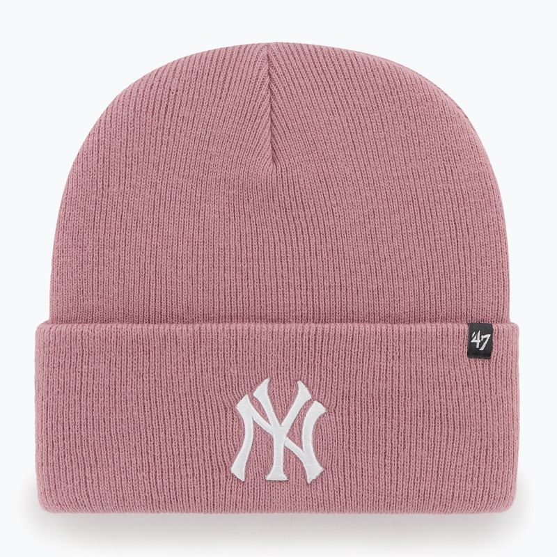 Zimná čiapka 47 Brand MLB New York Yankees Haymaker mauve