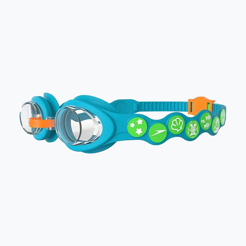 Plavecké okuliare Speedo Infant Spot modro-zelené 3