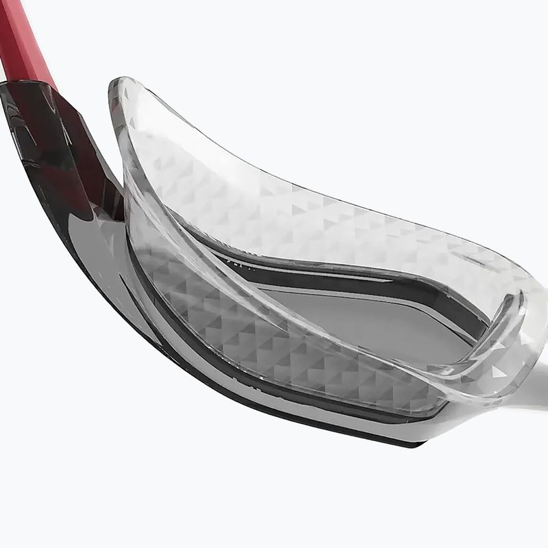 Plavecké okuliare Speedo Aquapulse Pro červeno-biele 9