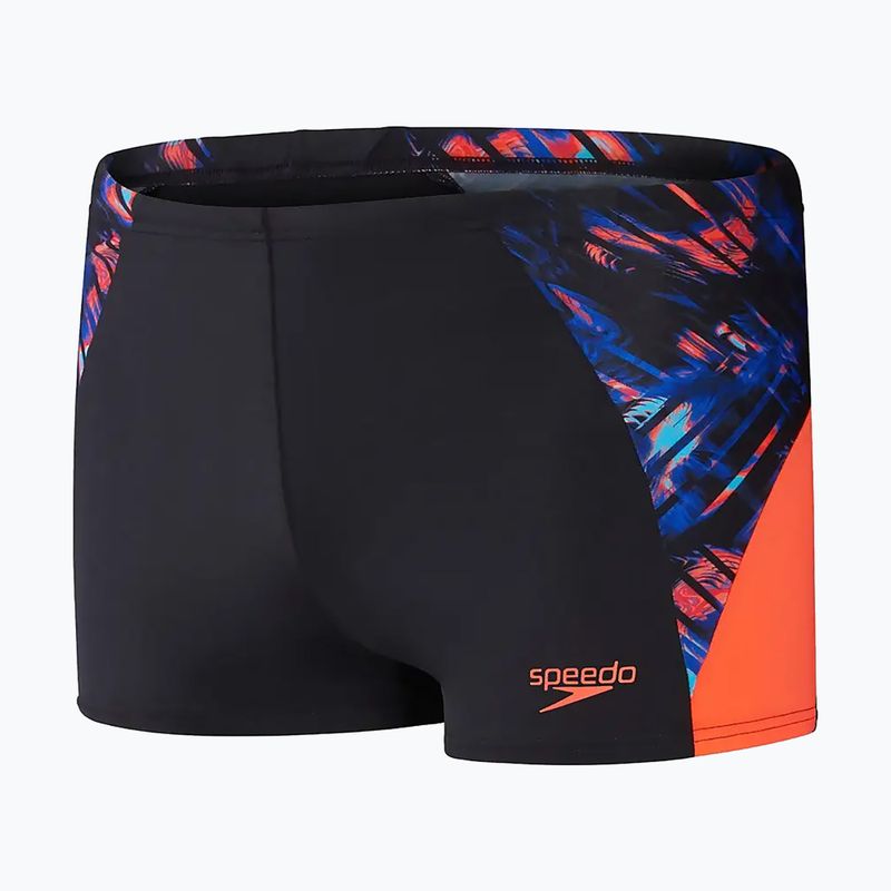Pánske plavecké šortky Speedo ECO END+ Splice black/orange 6