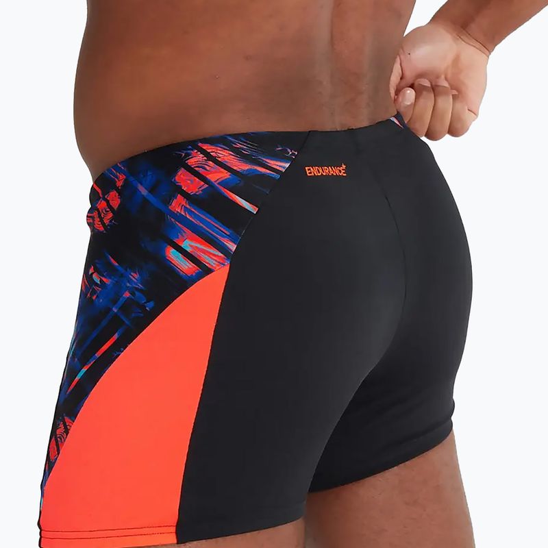 Pánske plavecké šortky Speedo ECO END+ Splice black/orange 11