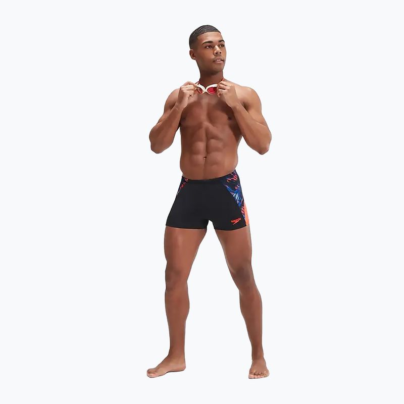 Pánske plavecké šortky Speedo ECO END+ Splice black/orange 15