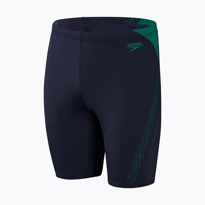Pánske plavecké nohavice Speedo Hyper Boom Splice navy/green 5