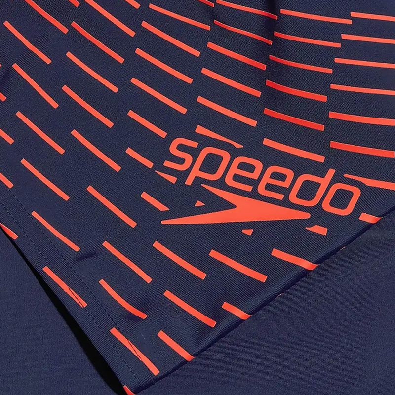 Pánske plavky Speedo Medley Logo navy/orange 5