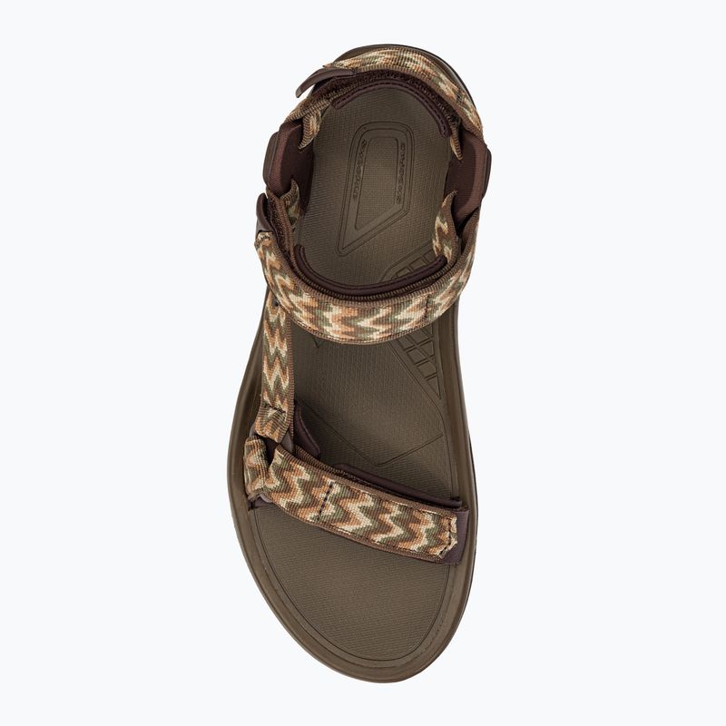 Teva Terra Fi 5 Universal pánske turistické sandále hnedé 112456 6