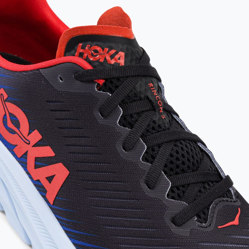 Pánska bežecká obuv HOKA Rincon 3 black-blue 1119395-BDGB 8