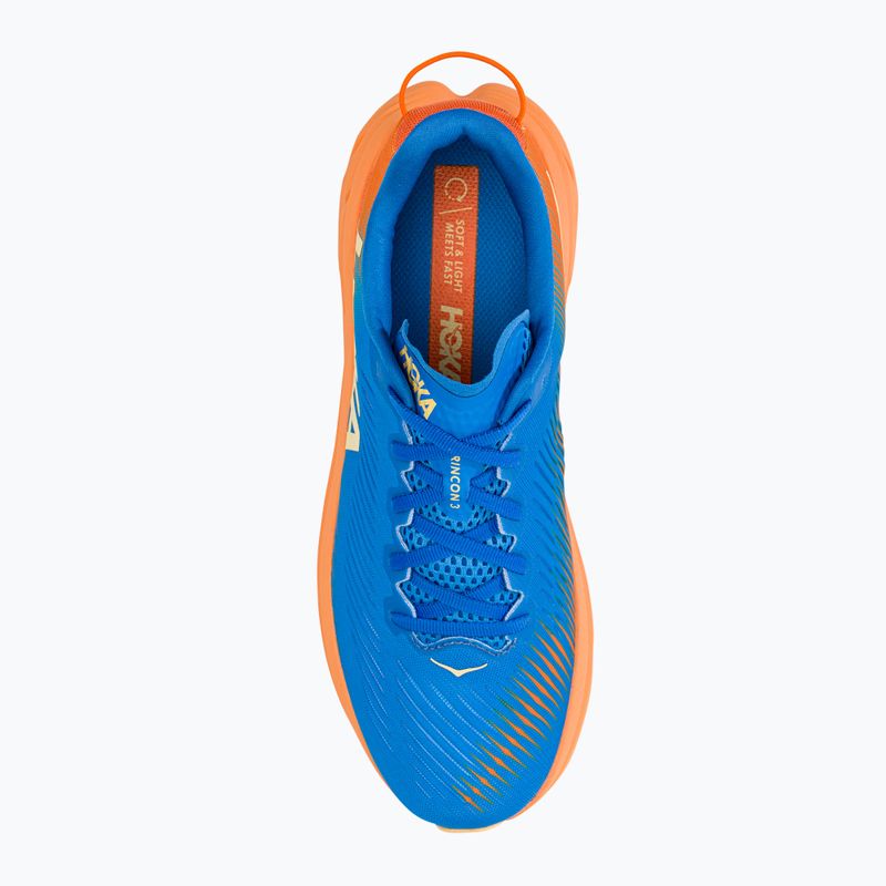 Pánska bežecká obuv HOKA Rincon 3 blue-orange 1119395-CSVO 5