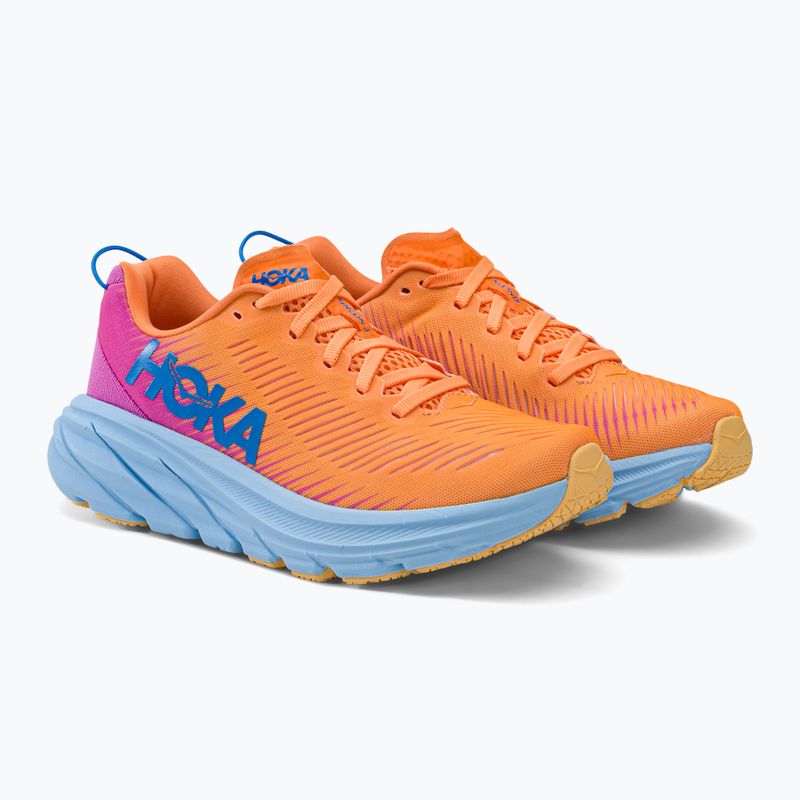 Dámska bežecká obuv HOKA Rincon 3 orange 1119396-MOCY 4