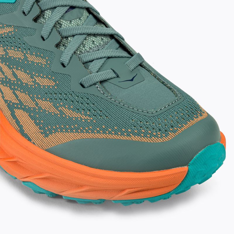 Pánska bežecká obuv HOKA Speedgoat 5 green-orange 1123157-TMOR 7