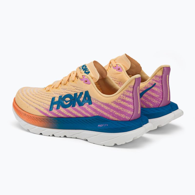 Dámska bežecká obuv HOKA Mach 5 orange-purple 1127894-ICYC 4
