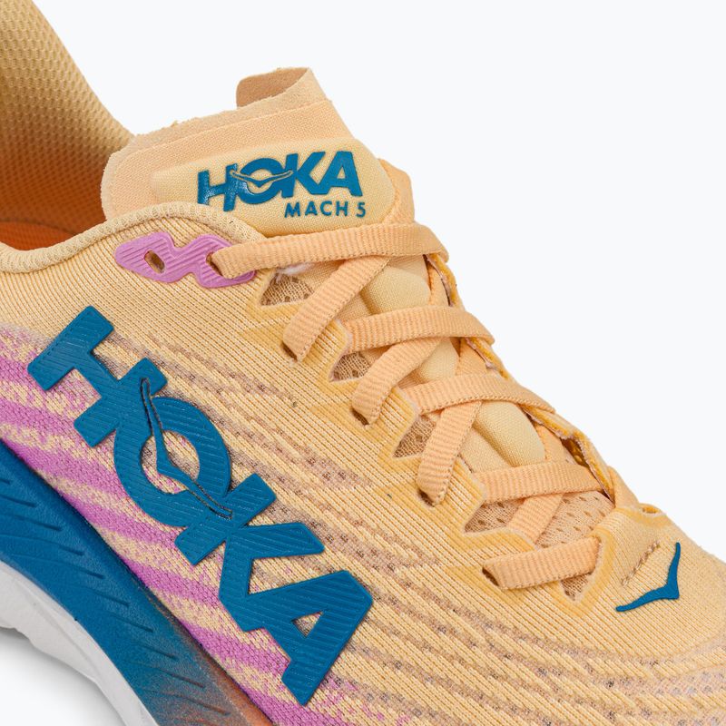 Dámska bežecká obuv HOKA Mach 5 orange-purple 1127894-ICYC 10