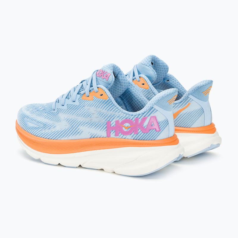Dámska bežecká obuv HOKA Clifton 9 airy blue/ice water 3