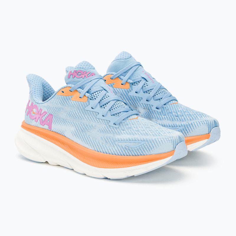 Dámska bežecká obuv HOKA Clifton 9 airy blue/ice water 4
