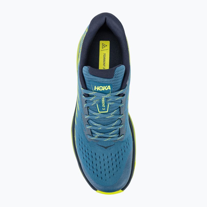 Pánska bežecká obuv HOKA Torrent 3 bluesteel/dark citron 6