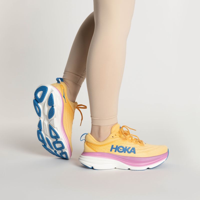 Dámska bežecká obuv HOKA Bondi 8 impala/cyclamen 2