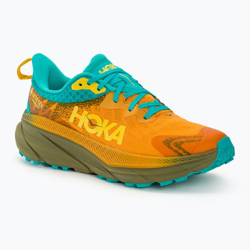 Pánska bežecká obuv HOKA Challenger ATR 7 GTX golden yellow/avocado