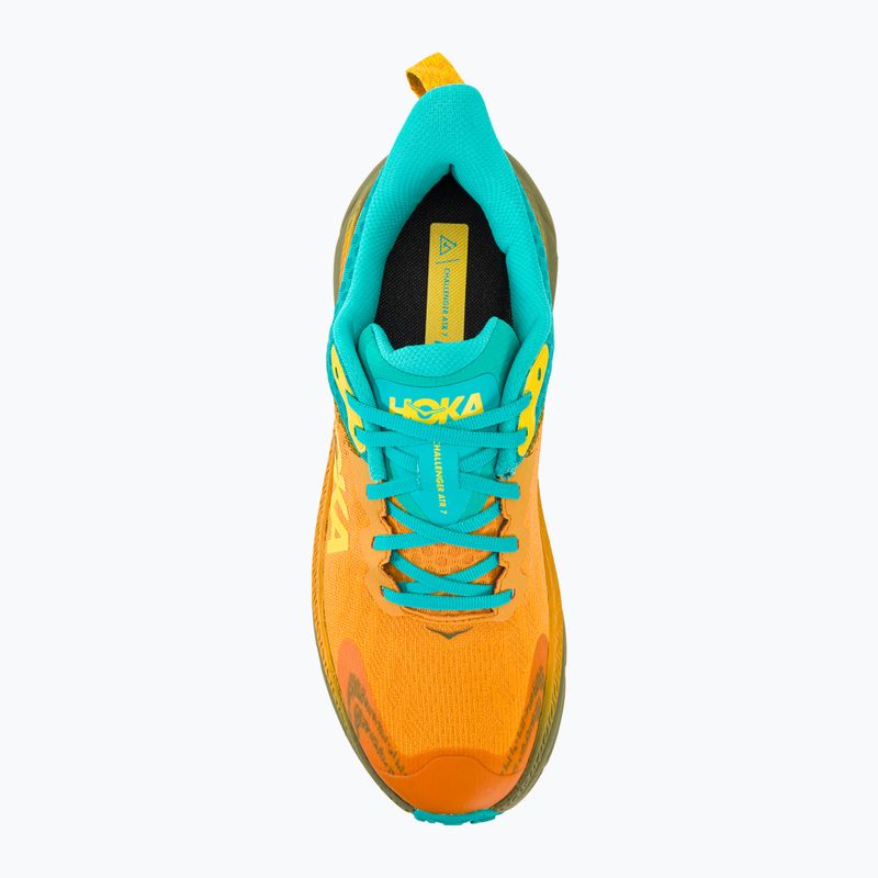 Pánska bežecká obuv HOKA Challenger ATR 7 GTX golden yellow/avocado 6