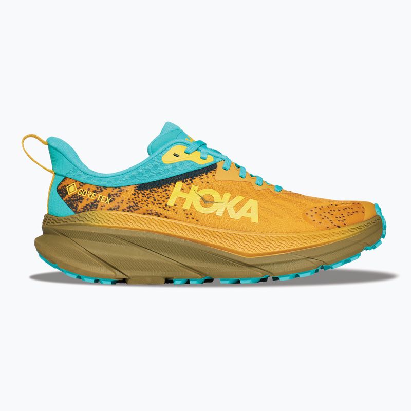 Pánska bežecká obuv HOKA Challenger ATR 7 GTX golden yellow/avocado 8