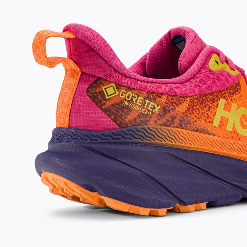 Dámska bežecká obuv HOKA Challenger ATR 7 GTX orange-pink 1134502-VOPY 10
