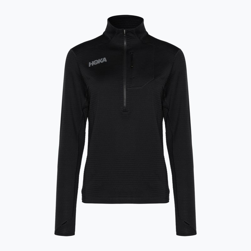 Dámska bežecká mikina HOKA 1/2 Zip black