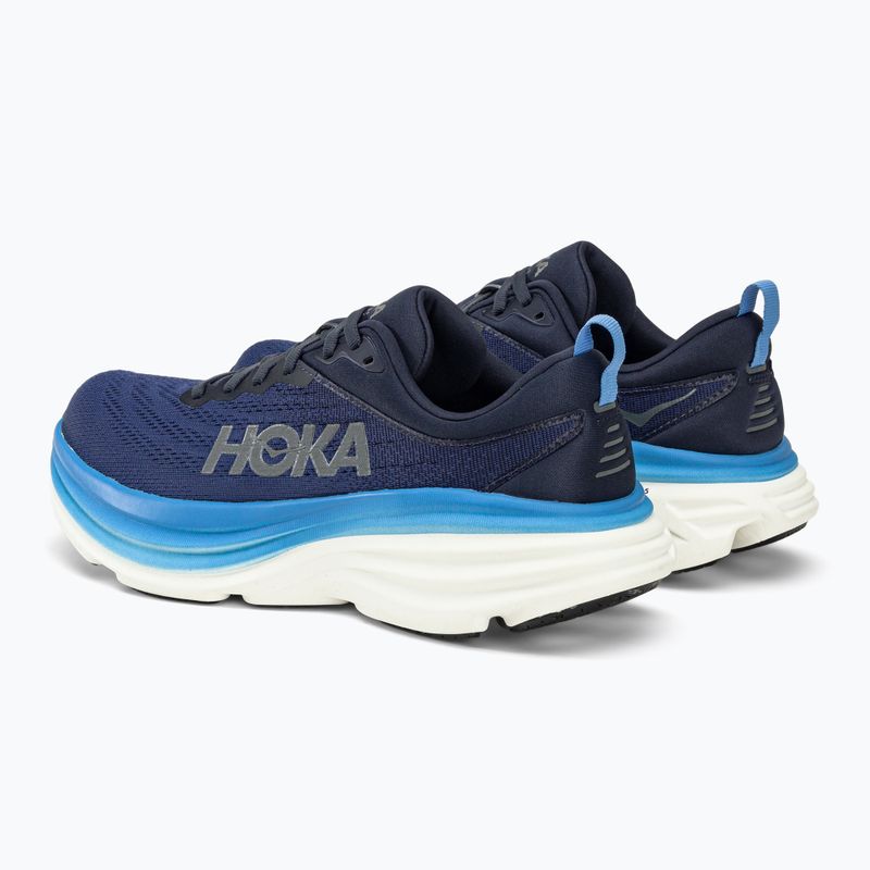 HOKA Bondi 8 pánska bežecká obuv navy blue 1123202-OSAA 3