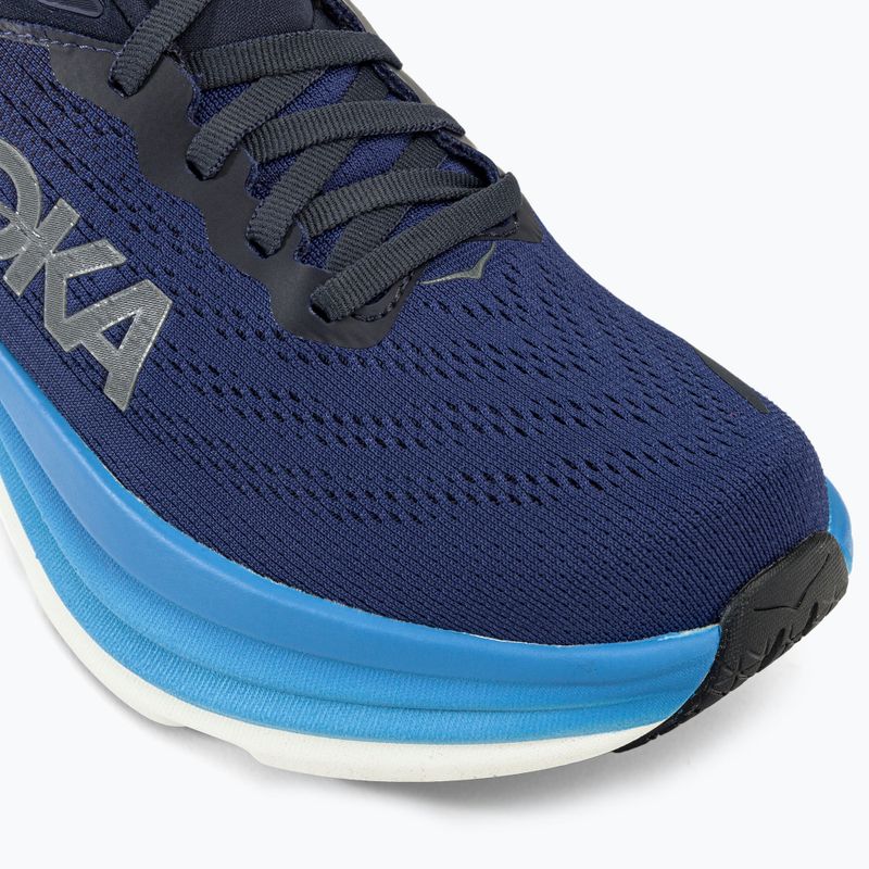 HOKA Bondi 8 pánska bežecká obuv navy blue 1123202-OSAA 7