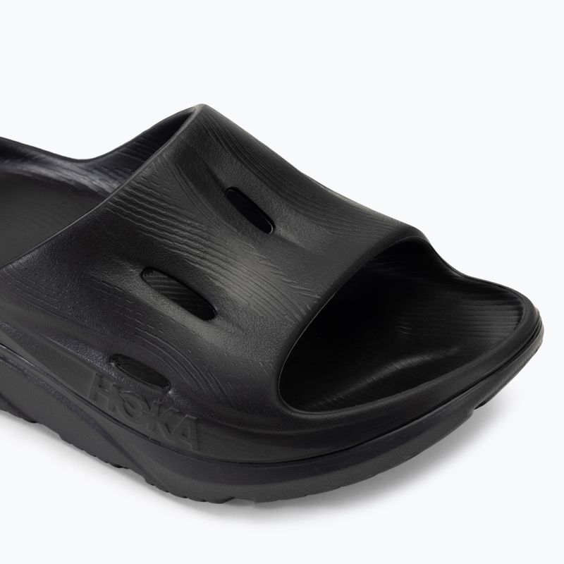 Detské šľapky HOKA Ora Recovery Slide 3 black/black  7