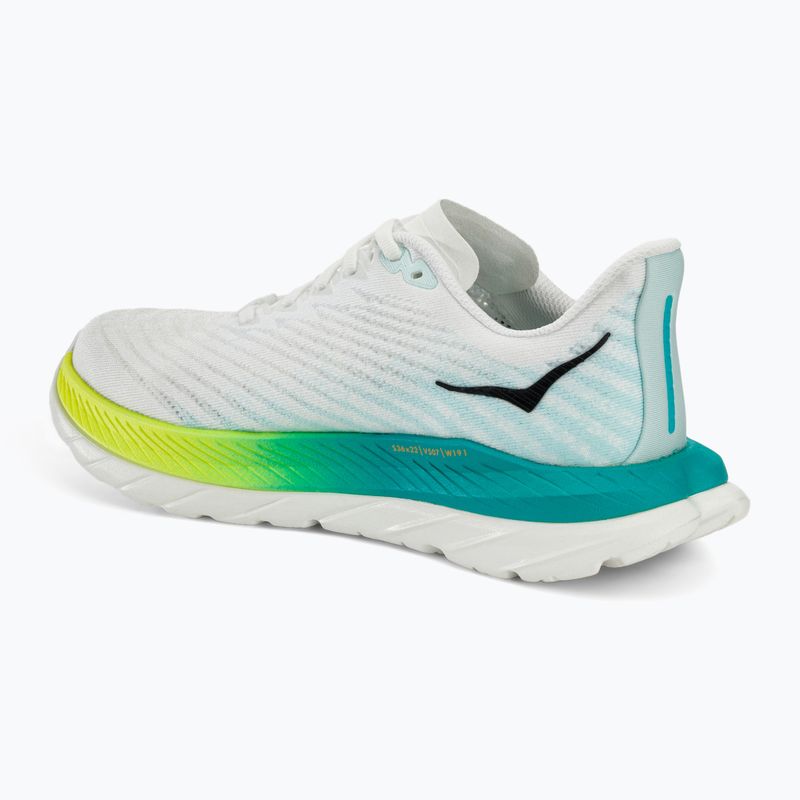Dámska bežecká obuv HOKA Mach 5 white/blue glass 3