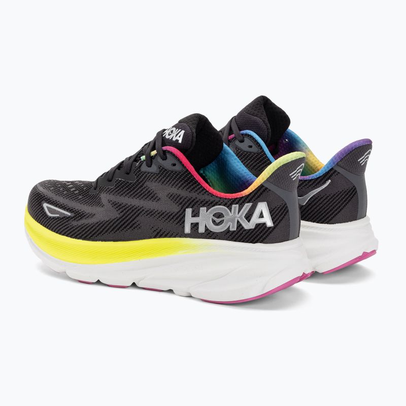 Pánska bežecká obuv HOKA Clifton 9 black/all aboard 3