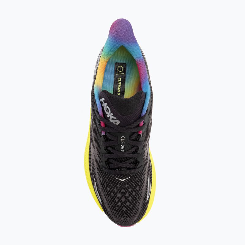 Pánska bežecká obuv HOKA Clifton 9 black/all aboard 6
