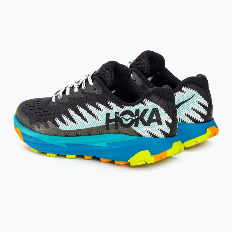 Dámska bežecká obuv HOKA Torrent 3 black/diva blue 4