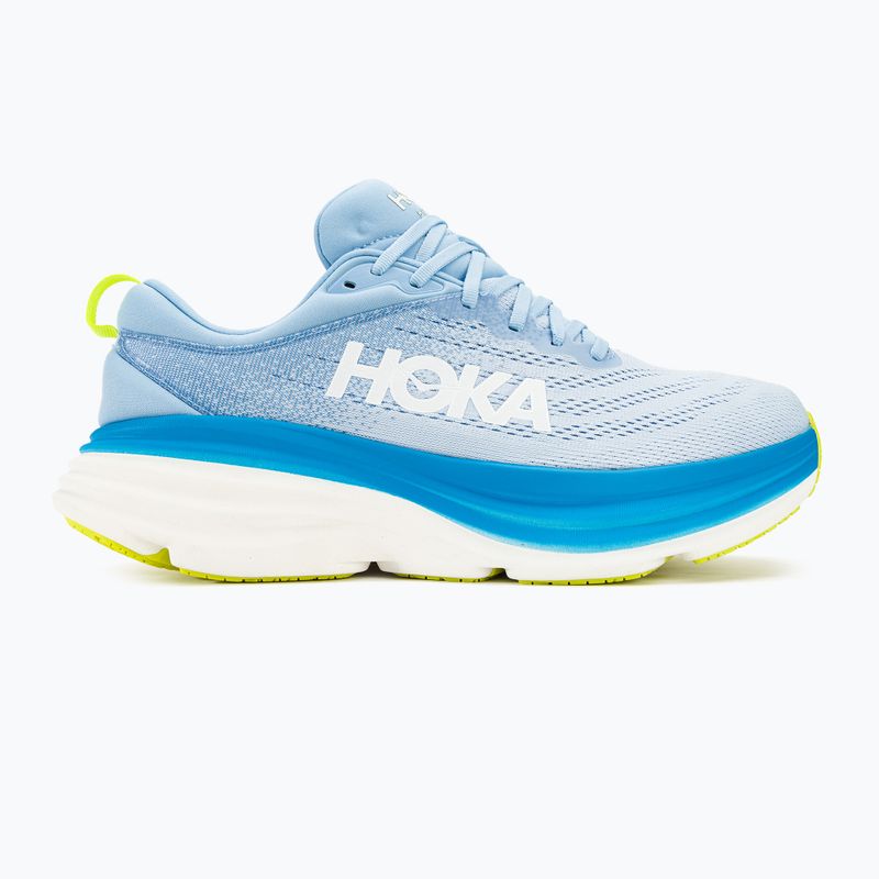 Pánska bežecká obuv HOKA Bondi 8 Wide airy blue/diva blue 3