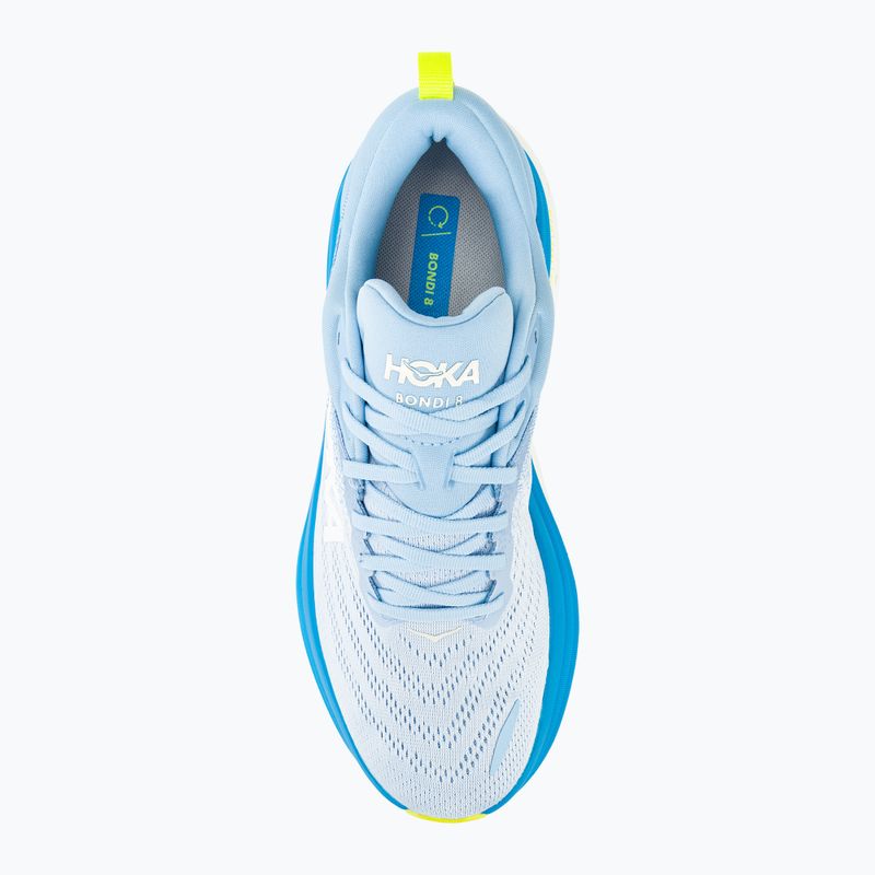 Pánska bežecká obuv HOKA Bondi 8 Wide airy blue/diva blue 7