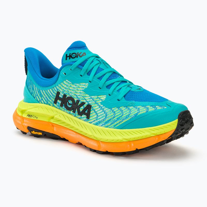 Pánska bežecká obuv HOKA Mafate Speed 4 ceramic/diva blue