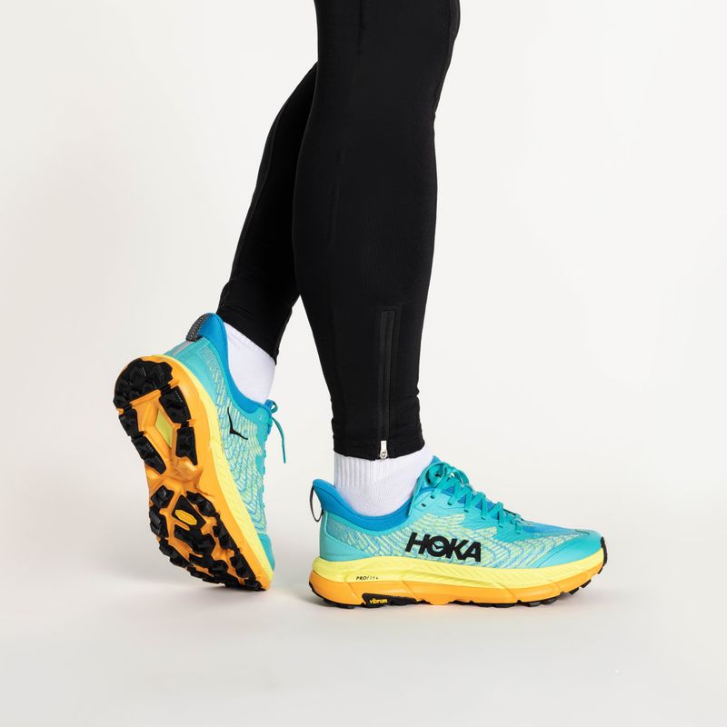 Pánska bežecká obuv HOKA Mafate Speed 4 ceramic/diva blue 2