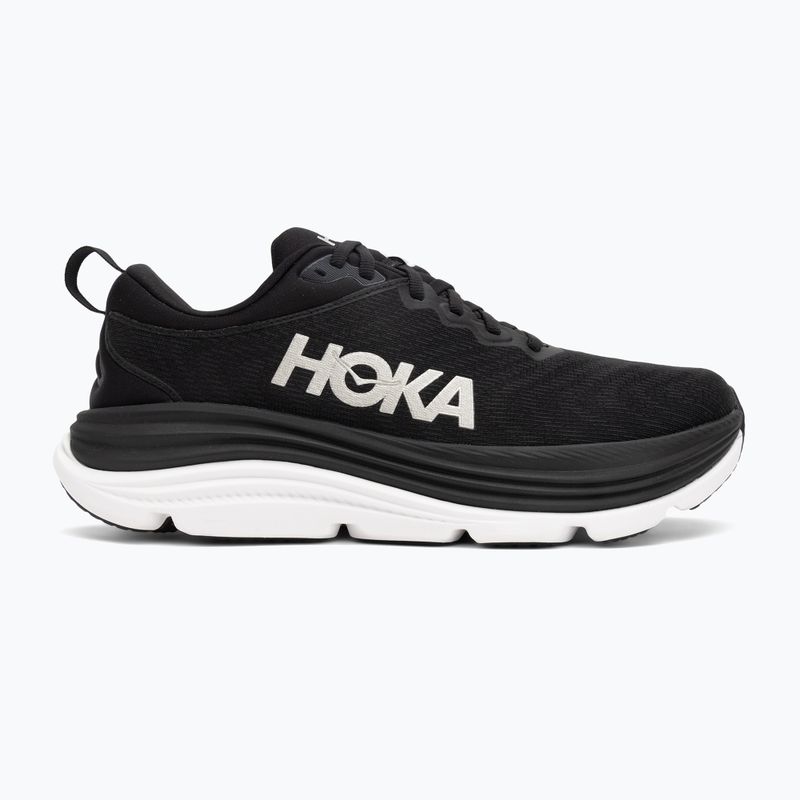 Pánske bežecké topánky HOKA Skyflow Wide black/white 2
