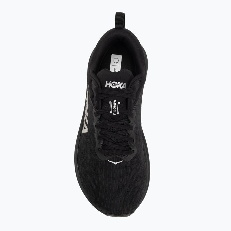 Pánske bežecké topánky HOKA Skyflow Wide black/white 5
