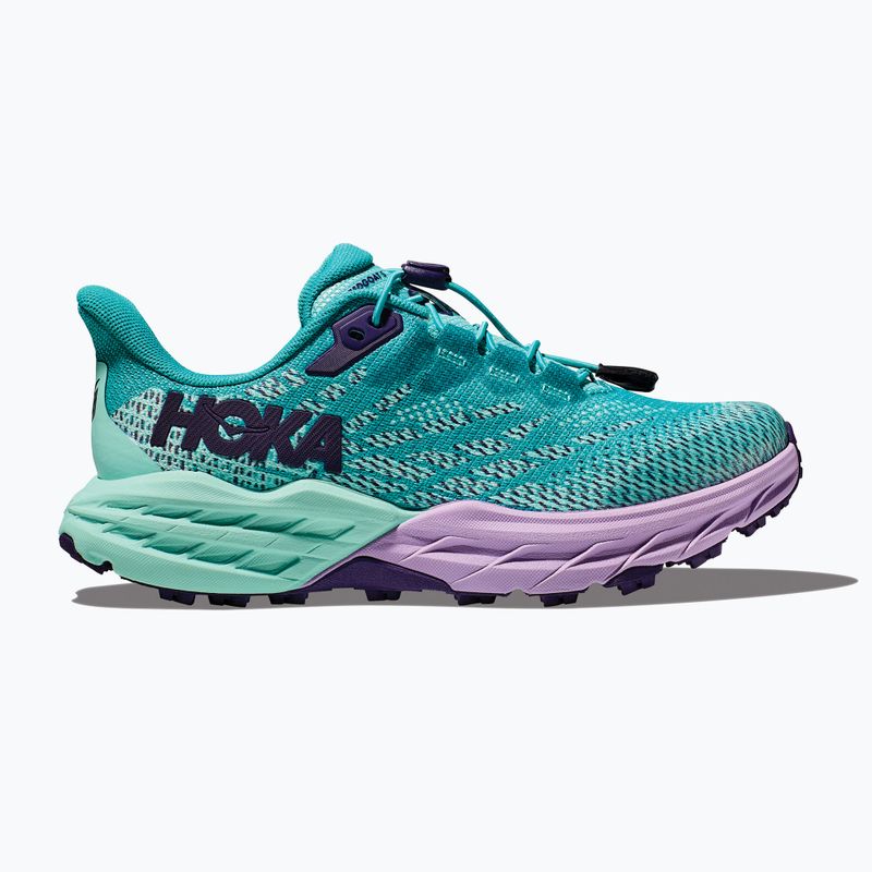 Detská bežecká obuv HOKA Speedgoat 5 ocean mist/lilac mist 8