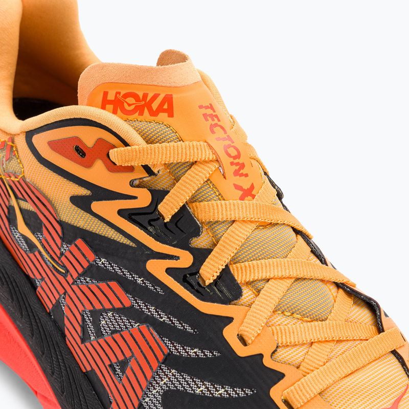 Pánska bežecká obuv HOKA Tecton X 2 black/flame 8