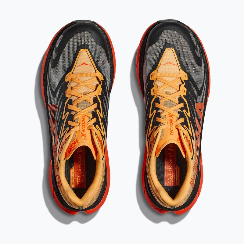 Pánska bežecká obuv HOKA Tecton X 2 black/flame 15