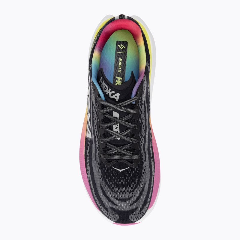 Pánska bežecká obuv HOKA Mach X black/silver 5