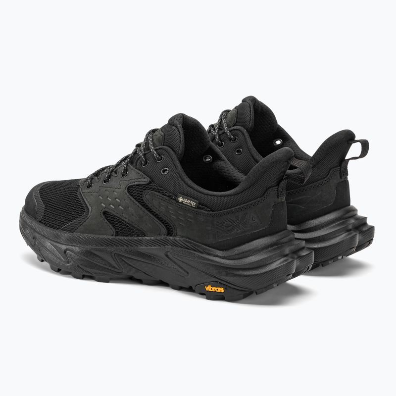 Pánske trekové topánky HOKA Anacapa 2 Low GTX black/black 4