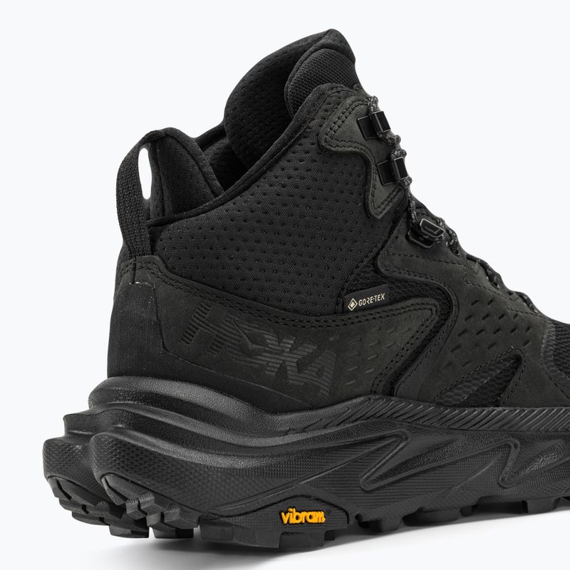 Pánske trekové topánky HOKA Anacapa 2 Mid GTX black/black 9