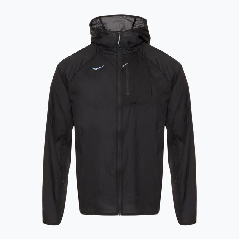 Pánska bežecká bunda HOKA Skyflow black