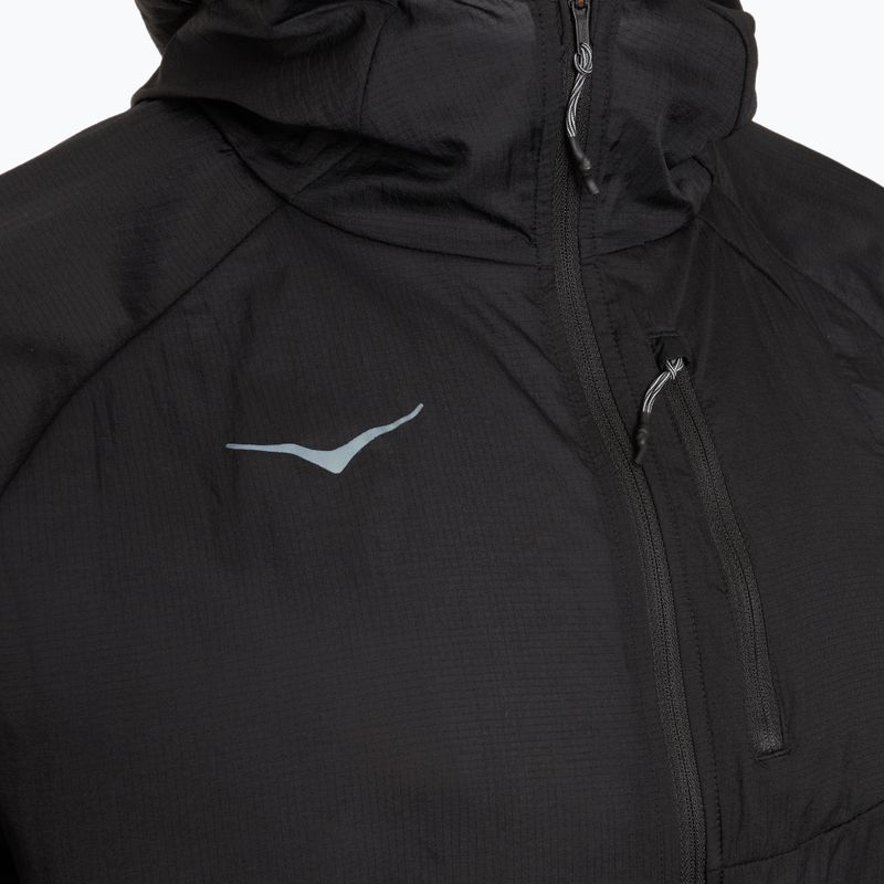 Pánska bežecká bunda HOKA Skyflow black 3