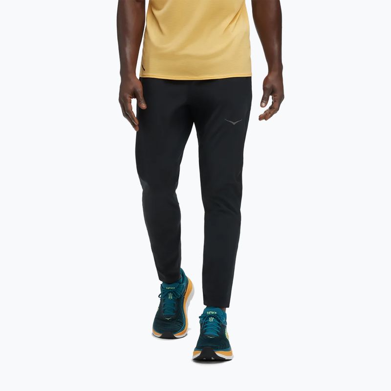 Pánske bežecké nohavice HOKA Novafly Run black