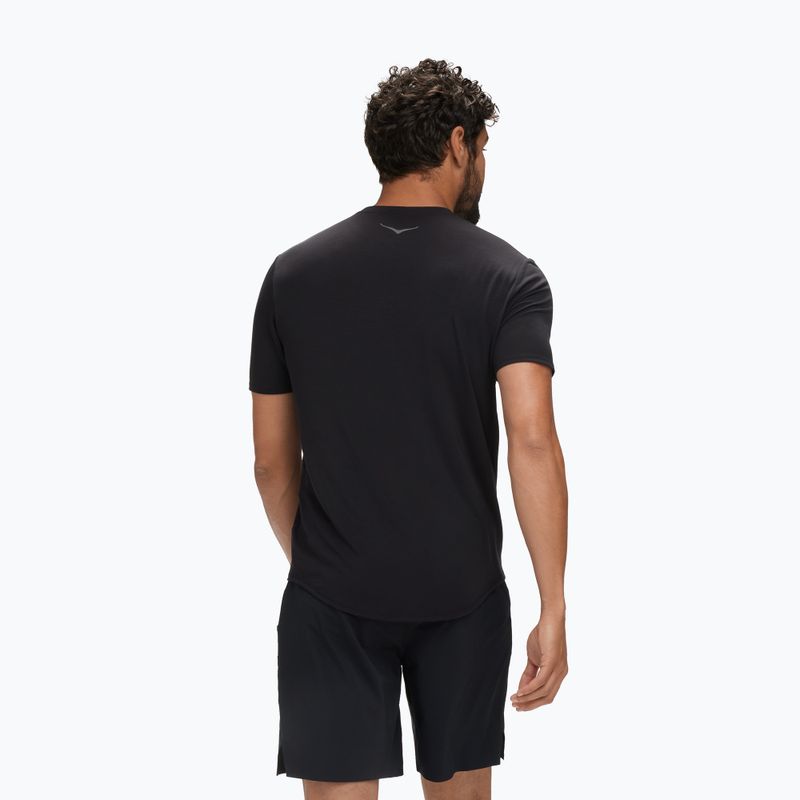Pánske bežecké tričko HOKA Essential Tee black 3